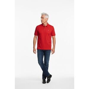 Izod men’s red polo shirt size M